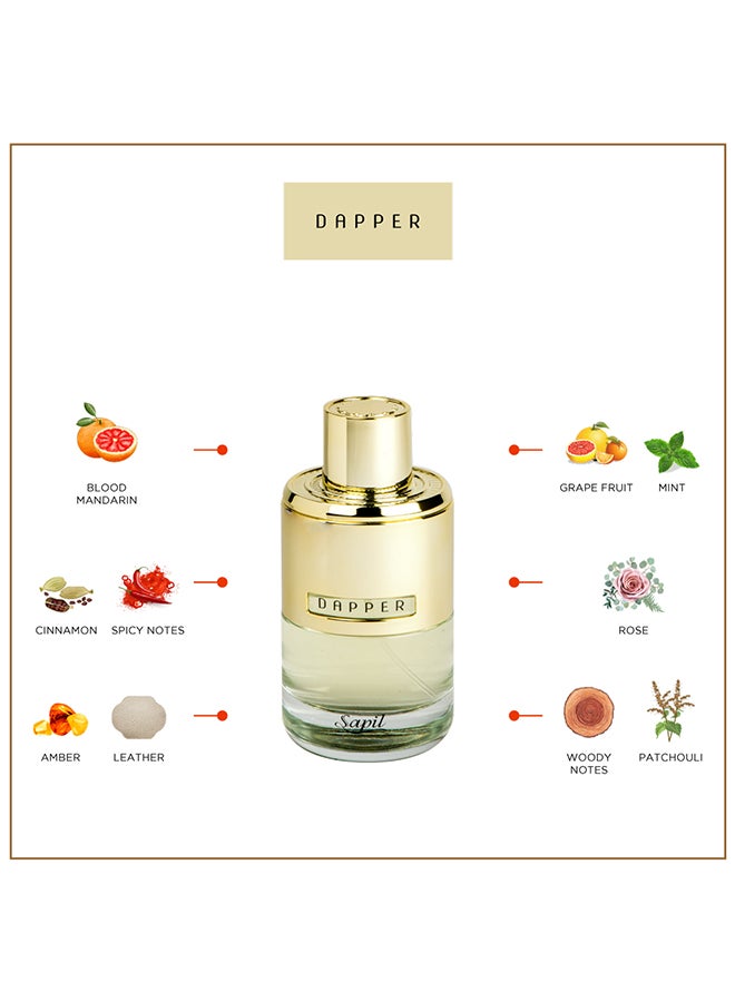 Dapper Eau De Parfum For Men 100ml