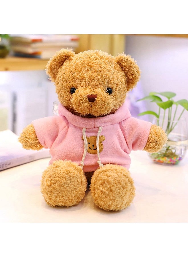 2 Pieces Bears Stuffed Animal Plush Gifts Wedding Prom Gift 11.8 Inch Soft Bear Clothes Bear Plush For Newlyweds Mom Grandma Women Baby Shower (Cute)