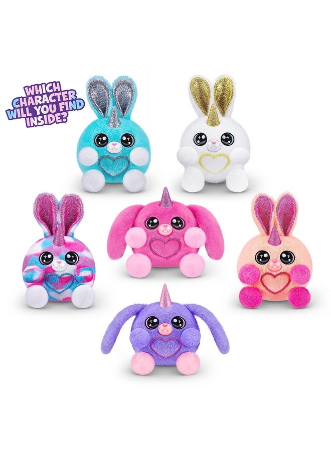 Bunnycorn Surprise Series 2 (2 Pack) By Zuru Rabbit Bunny Plush Toy Girls Gift Idea (Randomized Non Duplicate)