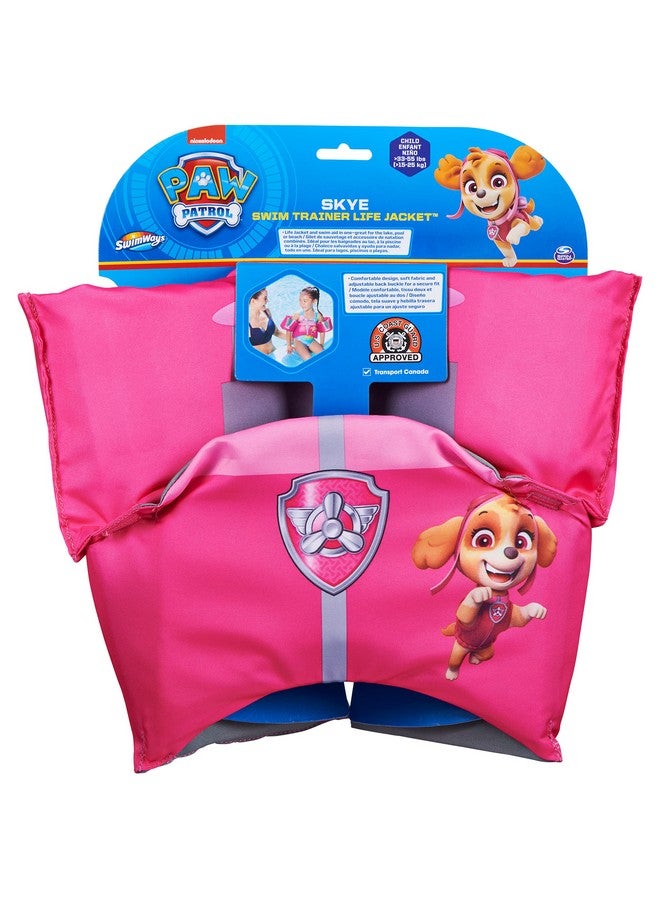 Nickelodeon Paw Patrol Learn To Swim Uscg Approved Kids Life Jacket Skye