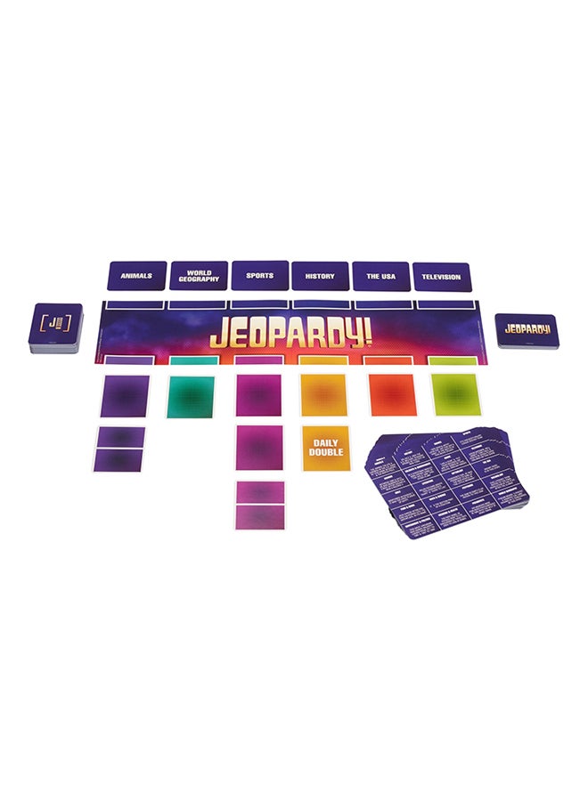 Jeopardy Card Game