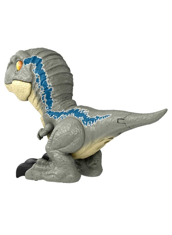 Jurassic World Toys Dominion Uncaged Rowdy Roars Velociraptor Beta Dinosaur Action Figure Toy Gift With Interactive Motion And Sound Touch Response