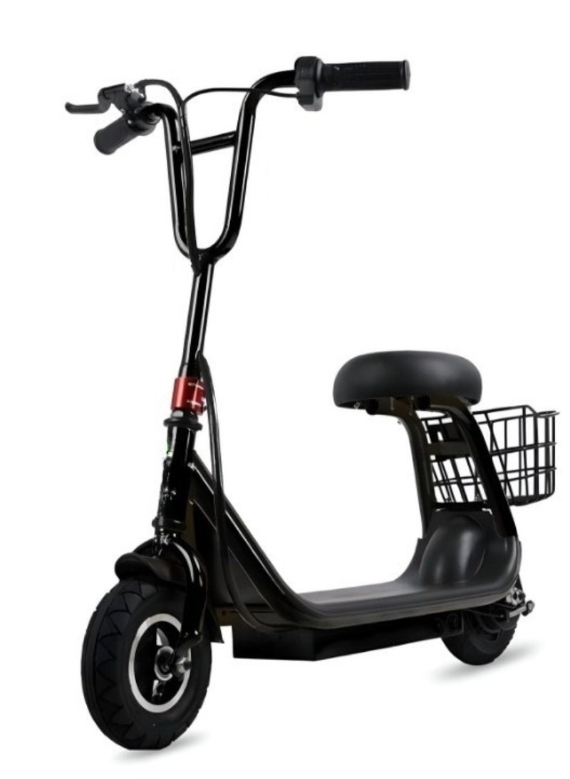 Metro 36V 250W Lithium Electric Scooter for Kids Age 5 to 12 Years Black