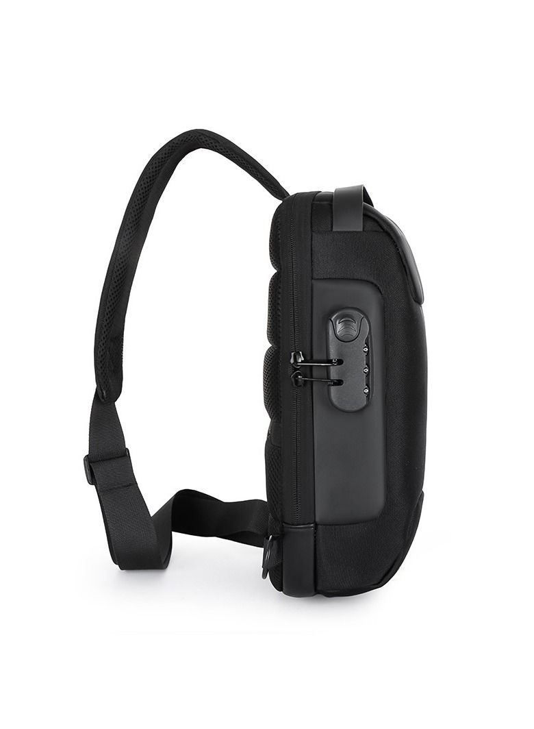 New multi-function Combination lock single shoulder messenger bag