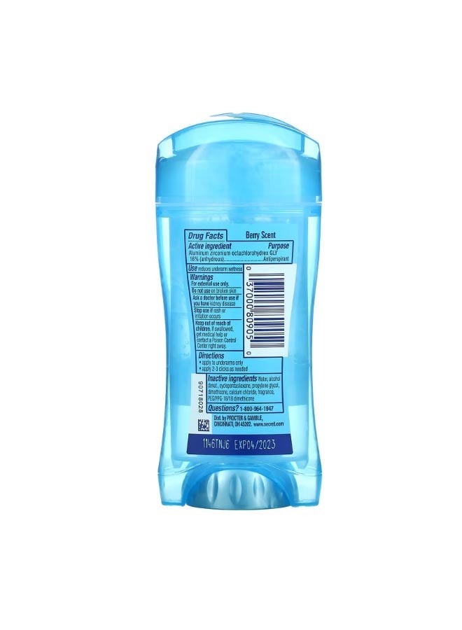 48 Hour Clear Gel Deodorant Berry 2.6 oz