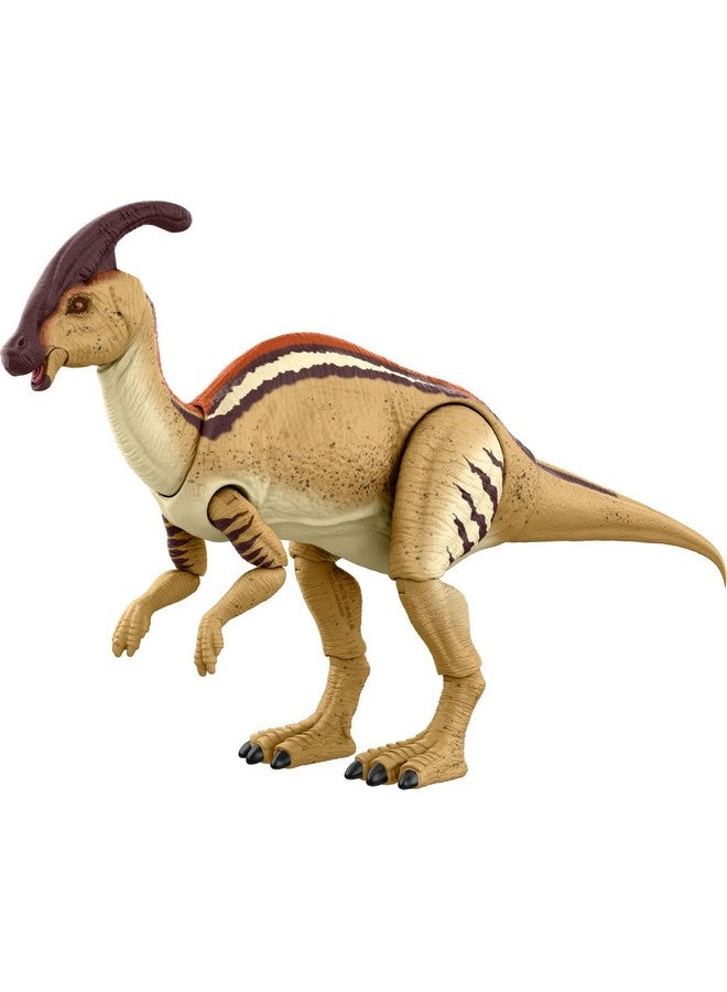 Jurassic World Toys The Lost World Hammond Collection Parasaurolophus Dinosaur Action Figure 12In Long With 20 Movable Joints Gift And Collectible