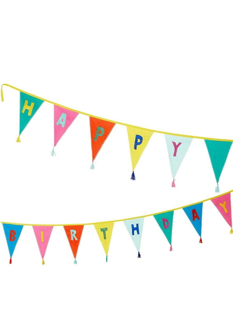 Happy Birthday Fabric Bunting