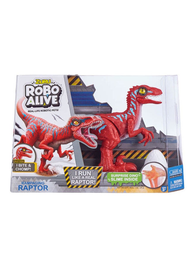 Robo Alive Rampaging Raptor Dinosaur Toy