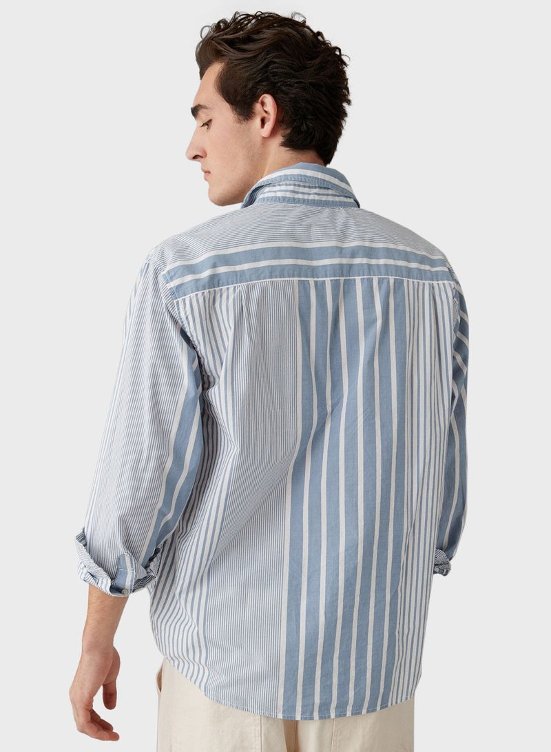 Striped Relaxed Fit Shirt
