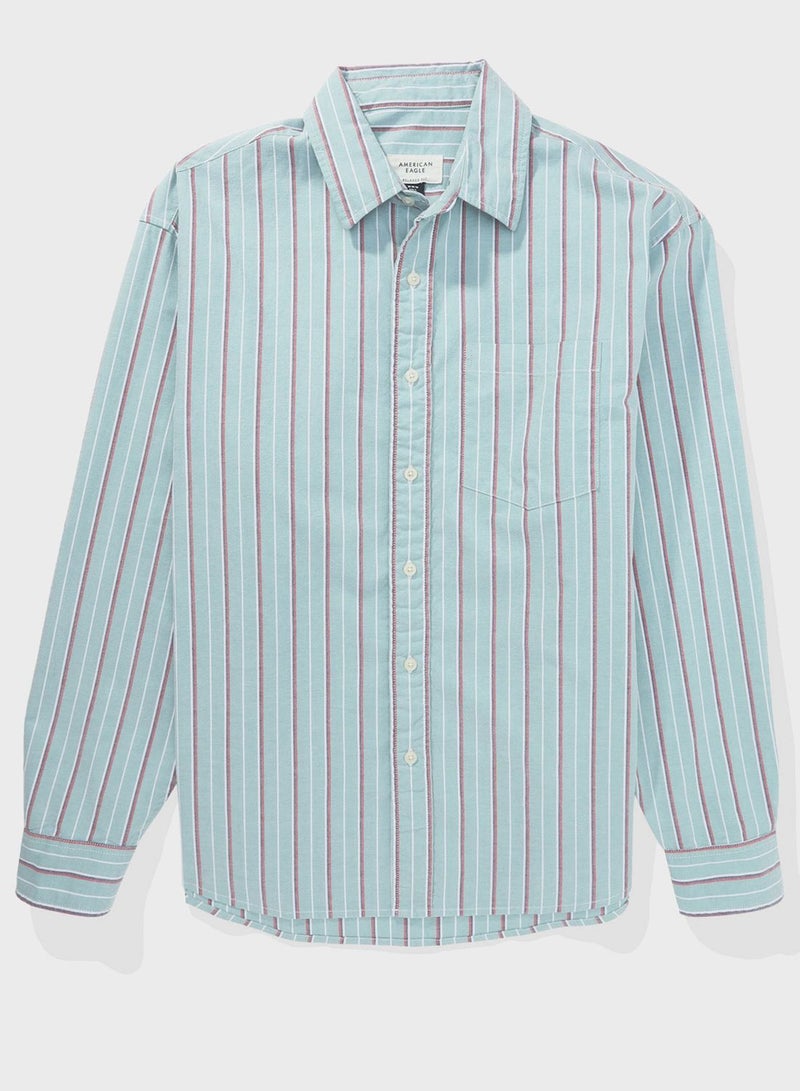 Striped Relaxed Fit Shirt