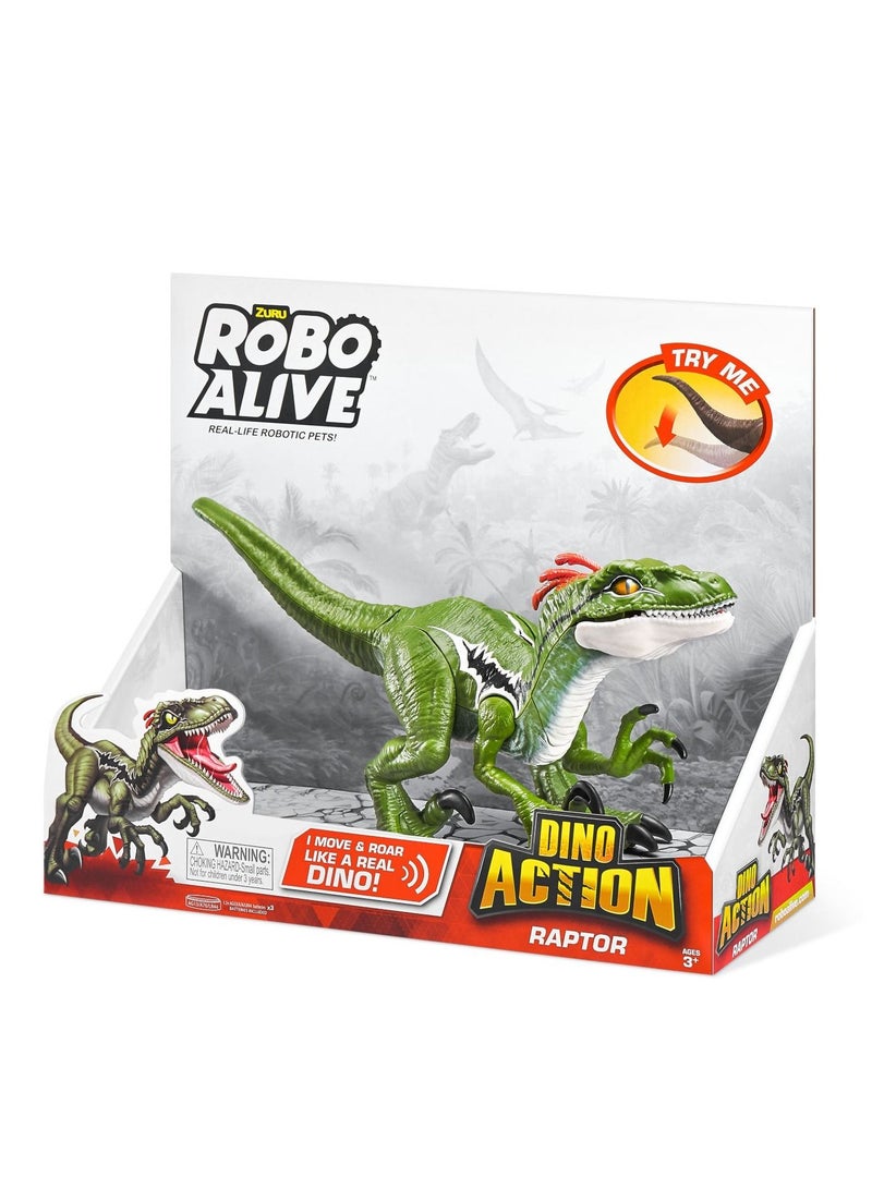 Dino Action Raptor Robotic Dinosaur