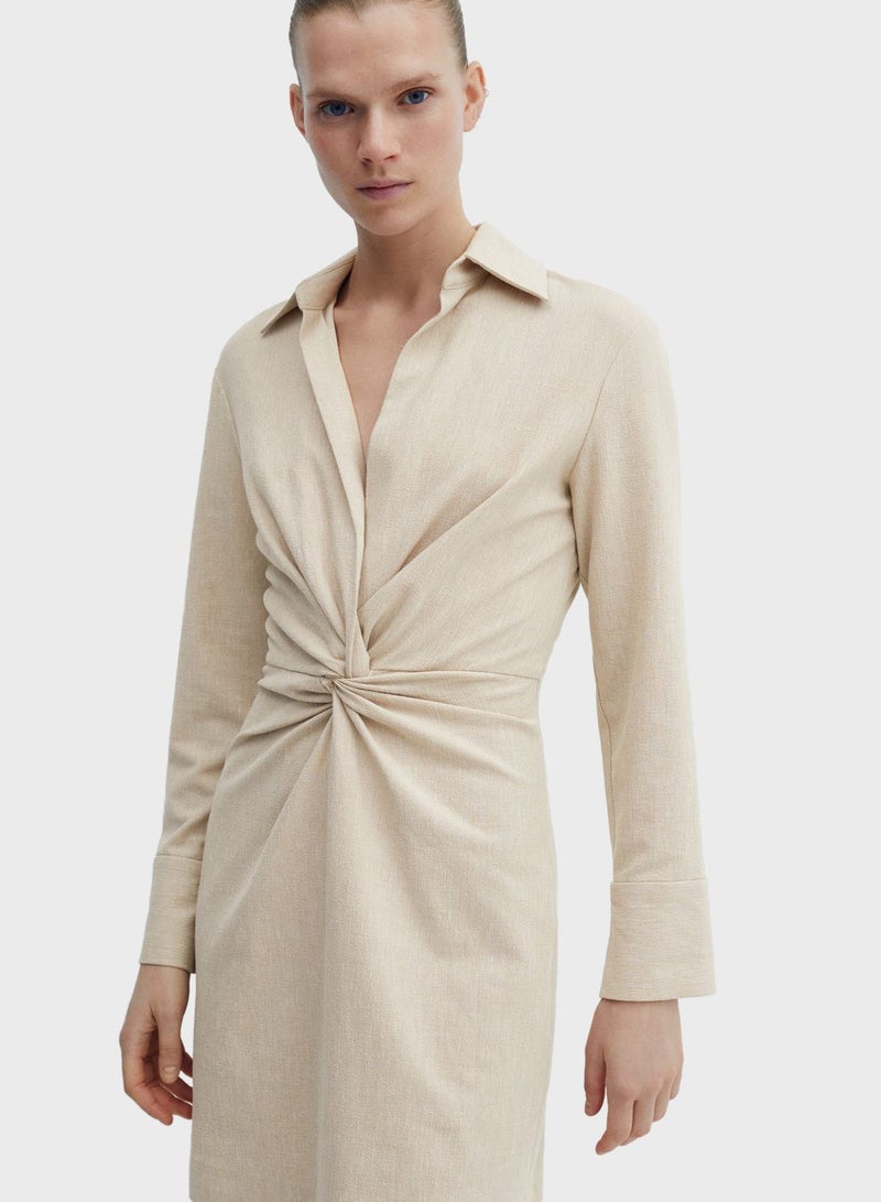 Front Twist Dress