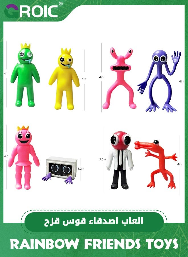 8PCS Action Figures Toys, Birthday Gifts for Kids Toy Set with Gaming Action Figures,Perfect Gifts for Kids,Best Friends Toys