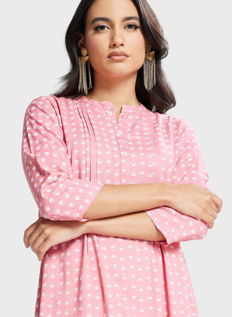 Floral Printed Kurti