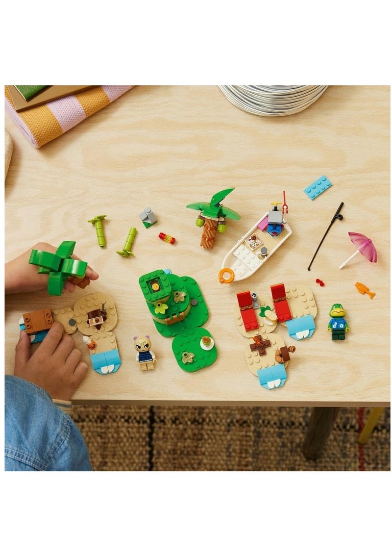 LEGO Animal Crossing Kapp'n's Island Boat Tour 77048 Building Blocks Toy Set (233 Pieces)
