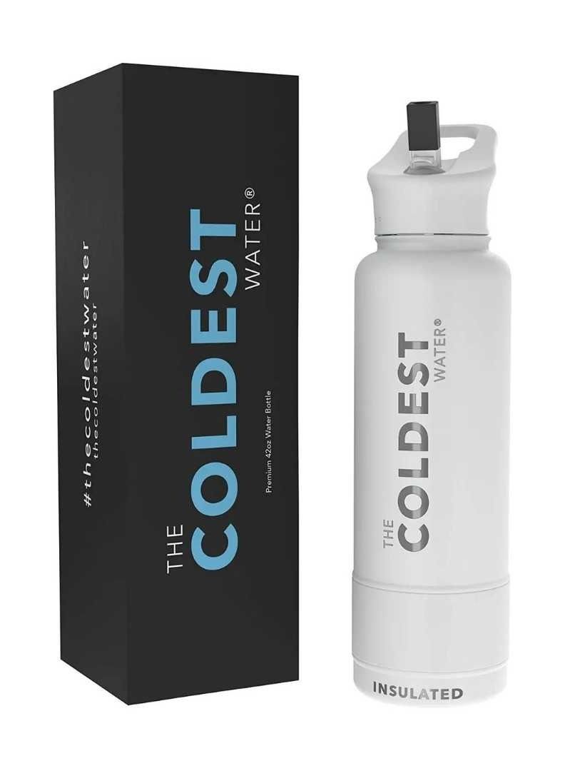 COLDEST SPORTS BOTTLE EPIC WHITE 40 OZ