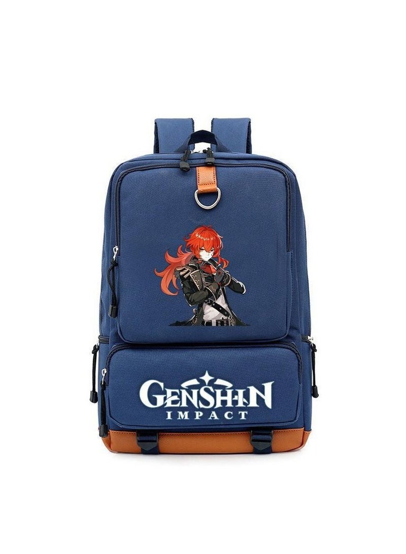 Anime Genshin Impact Surrounding Backpack