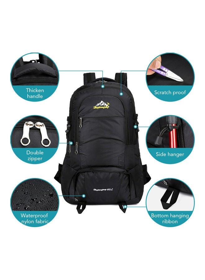 60L Outdoor Waterproof Camping Trekking Backpack Green 18.00*10.00*10.00cm