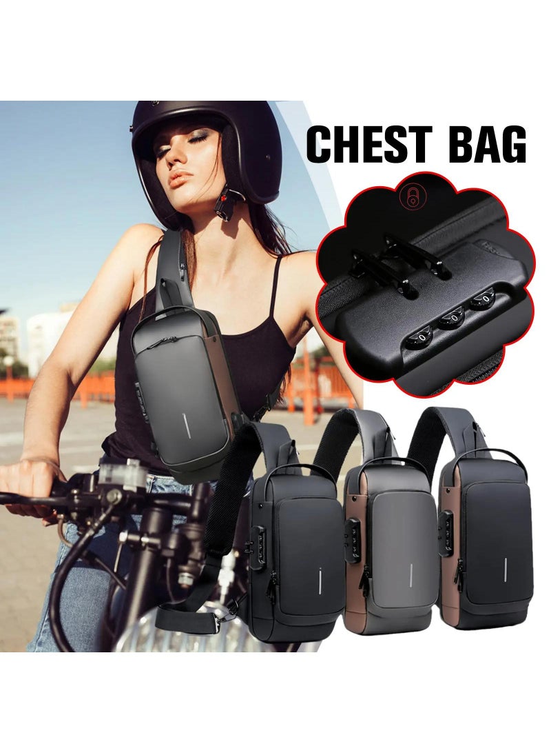 Anti Theft USB Charging Crossbody Strap Bag