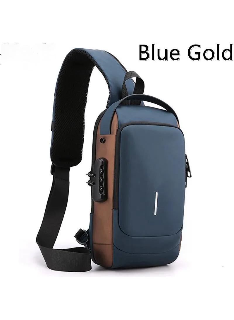 Anti Theft USB Charging Crossbody Strap Bag