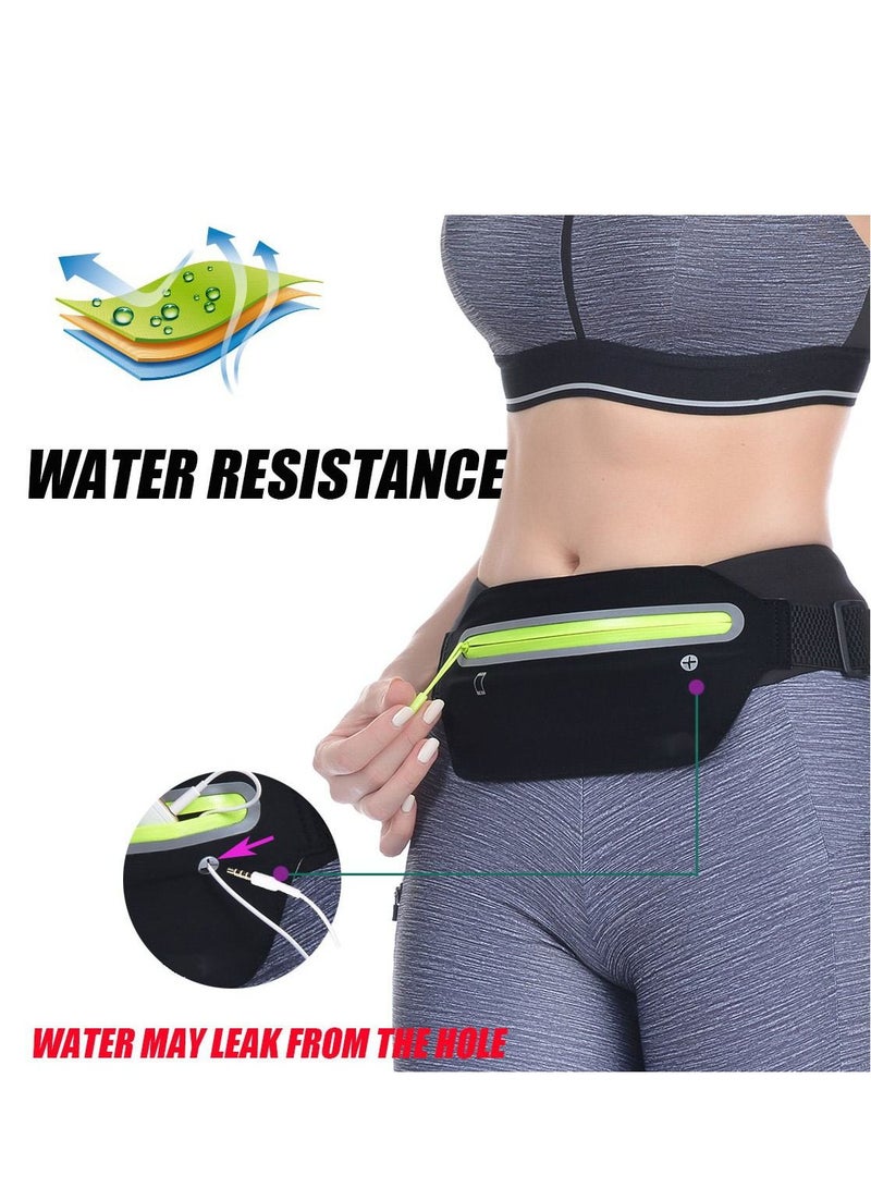 Slim Running Belt for Women Men, Waist Pack Phone Holder, Jogging Workout f anny Runners Pouch Gear Accessories iPhone 12 11 Pro Max XS XR 8 7 Plus Traveling Gift Style 1