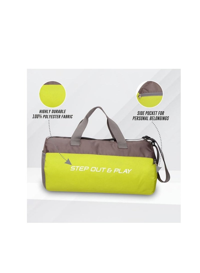Beast-3 Gym Bag | Polyester | Standard | Shoulder Bag | Fitness Bag | Sports & Travel Bag | Kit Bag | Separate Shoes Compartment | Unisex Gym Bags