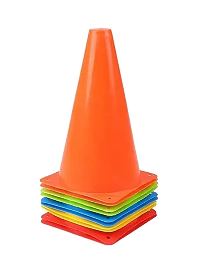 24-Piece Sport Training Traffic Cone 23 x 13.5cm