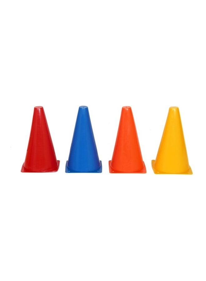 24-Piece Sport Training Traffic Cone 23 x 13.5cm