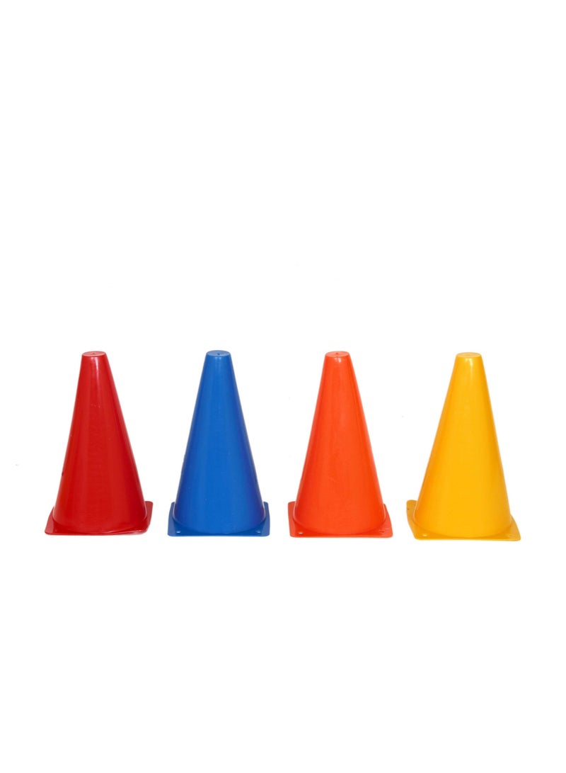 HM SPORTS Traffic Cones for Sports Training | 15 Pcs