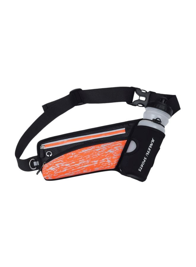 Reflective Hydration Belt Bag With Bottle Holder