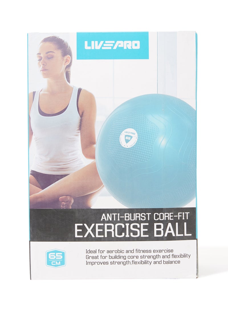 Anti-Burst Core Fit Exercise Ball 65cm