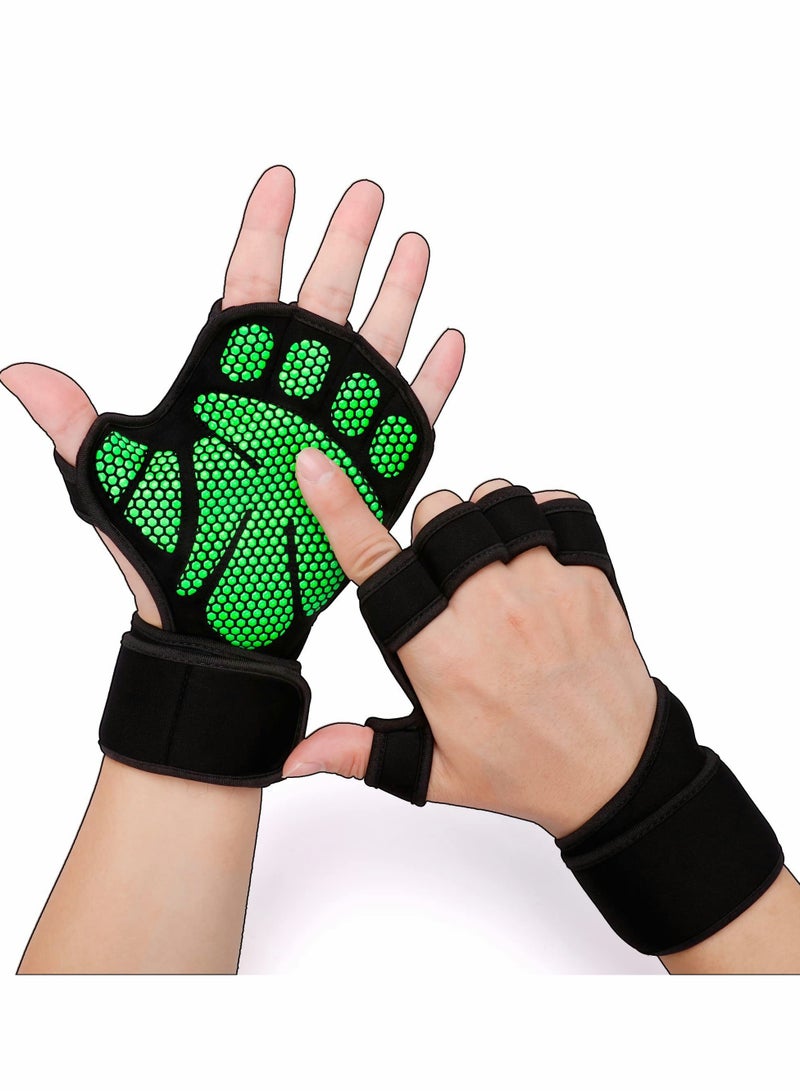 Workout Gloves for Men Latest,  Ventilated Fitness Gloves, Built-in Wrist Support, Used to Exercise Weightliftin of Man&Woman, Mashable, No Calluses,Cross Training