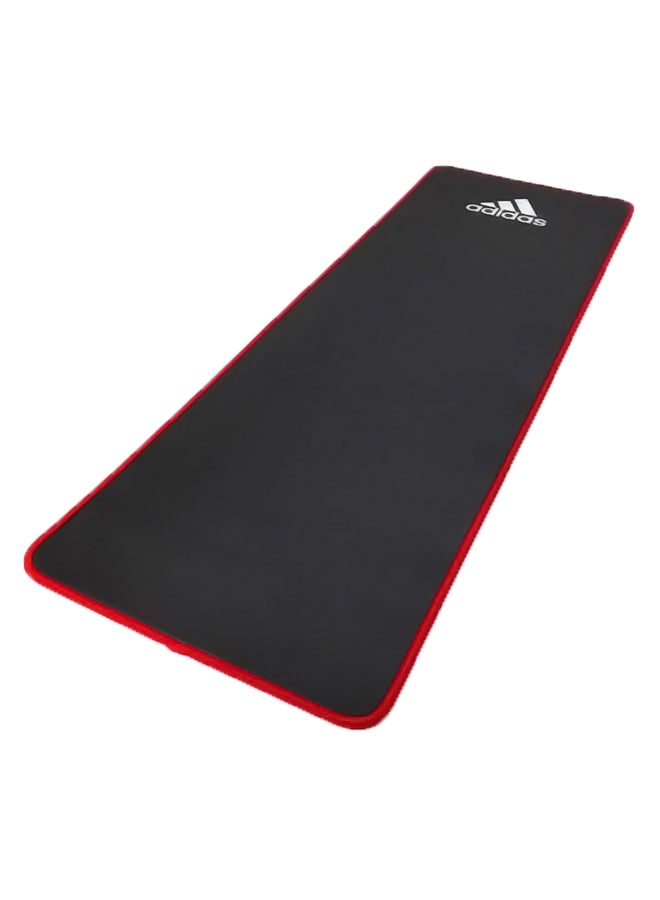 Training Exercise Mat With Carrier Black/Red 61 x 183cm