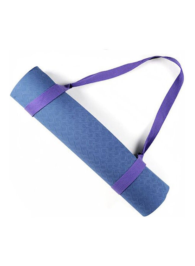 Portable Fitness Yoga Mat Belt Rope Elastic Shoulder Carrier Strap Two-way Sling 20 x 10 x 20cm