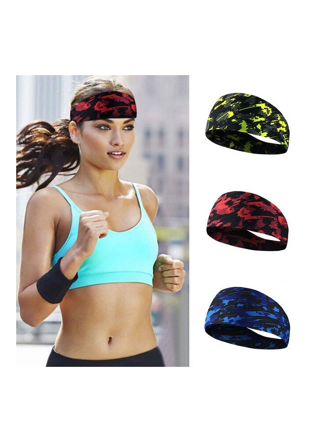 Breathable Jogging Gym Yoga Unisex Hair Band Sweat Absorbent Sports Headband 20 x 10 x 20cm