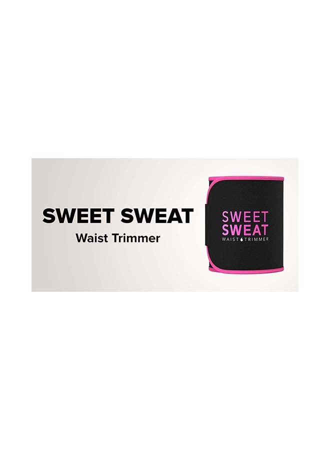 Sweet Sweat Waist Trimmer Black/Pink L