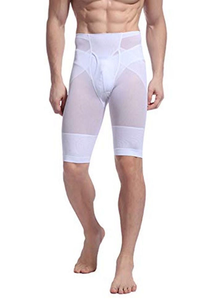 Men Thigh Lift Slimming Brief Shaper High Waist Pants Invisible Mens Slimming Bodysuit Flat Tummy Boxer Shorts Push Up Buttocks And Hips
