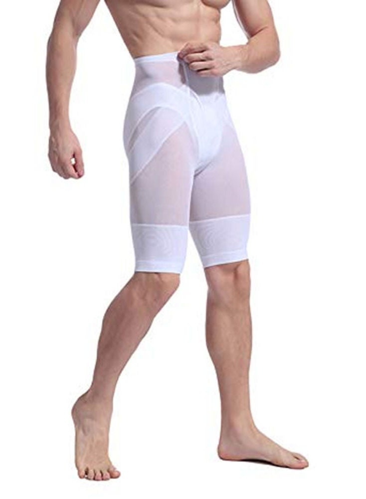 Men Thigh Lift Slimming Brief Shaper High Waist Pants Invisible Mens Slimming Bodysuit Flat Tummy Boxer Shorts Push Up Buttocks And Hips