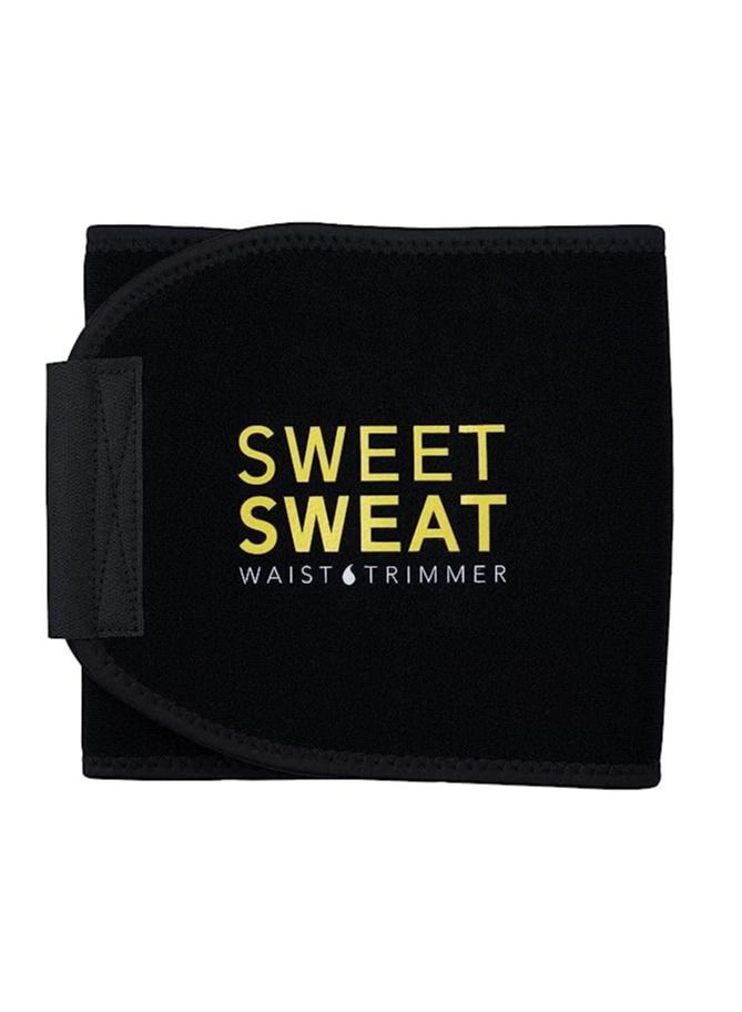 Sweet Sweat Waist Trimmer - Black/Yellow Logo XL