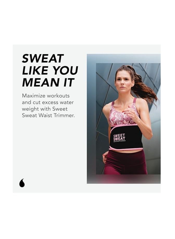 Sweet Sweat Waist Trimmer for Men & Women Pink XXL