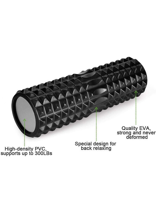 Sky-Touch 5 In 1 Fitness Foam Roller Set With Muscle Stick And Massage Balls