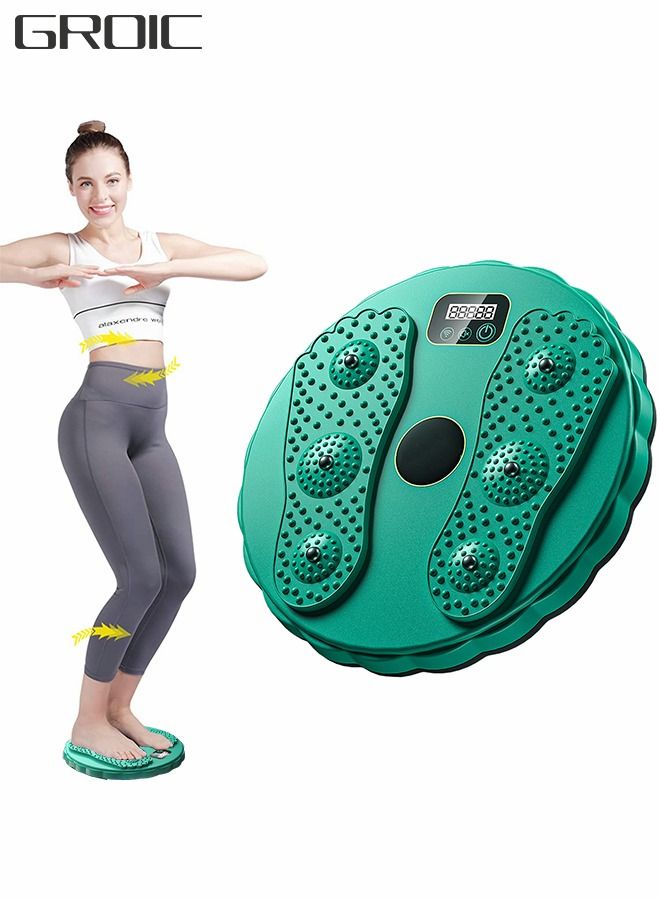 Waist Twist Board, Fitness Waist Twist Plate, Body Sculpting Waist Twist Machine Turntable, Aerobic Fitness Equipment, Exercise Balance Board, Abdominal Muscle Training Board, Sports Equipment