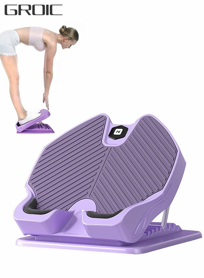 Portable Slant Board for Calf Stretching, Adjustable 9 Level Incline Board, Non-Slip Stretch Board, Balancing Fitness Pedal,Calf Stretcher,Foot Stool