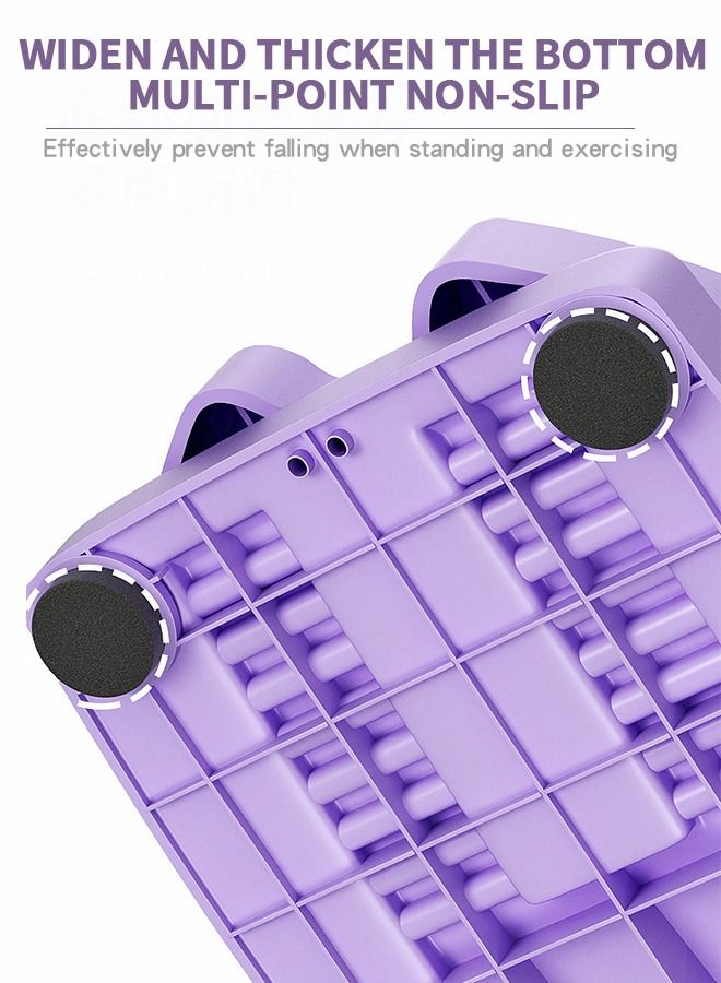 Portable Slant Board for Calf Stretching, Adjustable 9 Level Incline Board, Non-Slip Stretch Board, Balancing Fitness Pedal,Calf Stretcher,Foot Stool