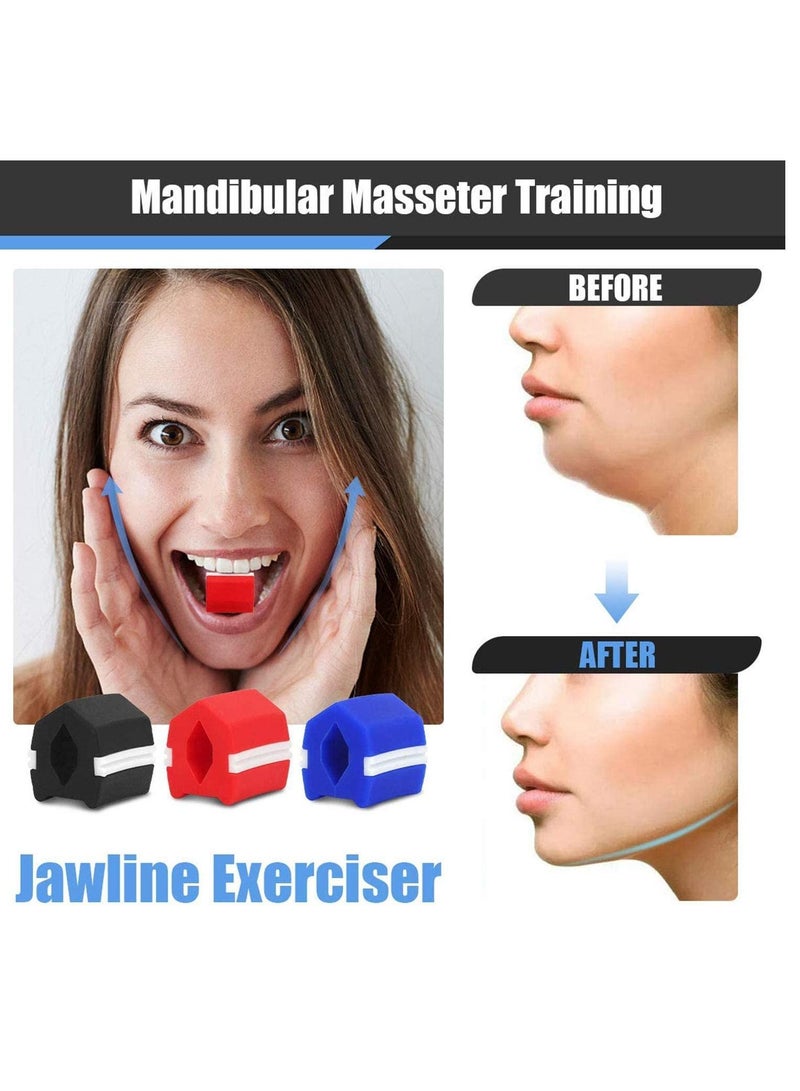 Jaw Exerciser Jawline Face and Neck Double Chin Reducer Chisel For Men Women