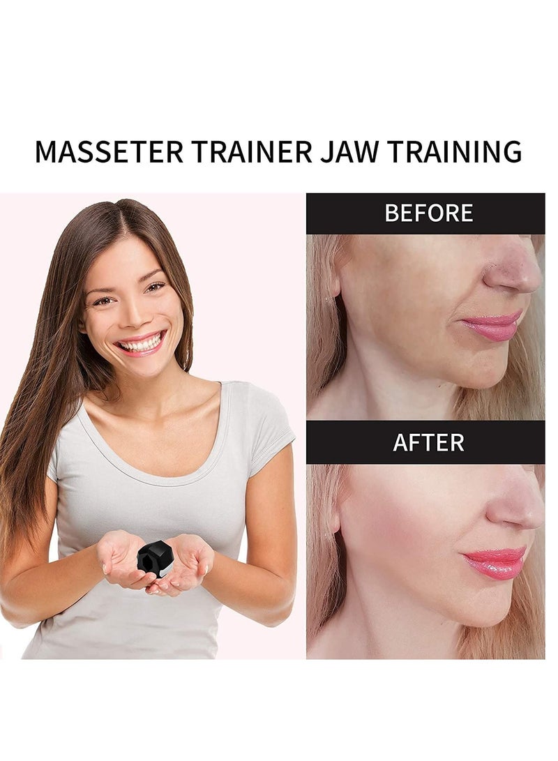 Jaw Exerciser, Jawline Exerciser Jaw, Face, and Neck - Define Your Jawline, Slim Tone For Men & Women, Toning, Facial