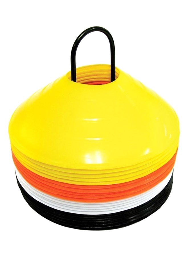 20 Piece Agility Cones Multicolour