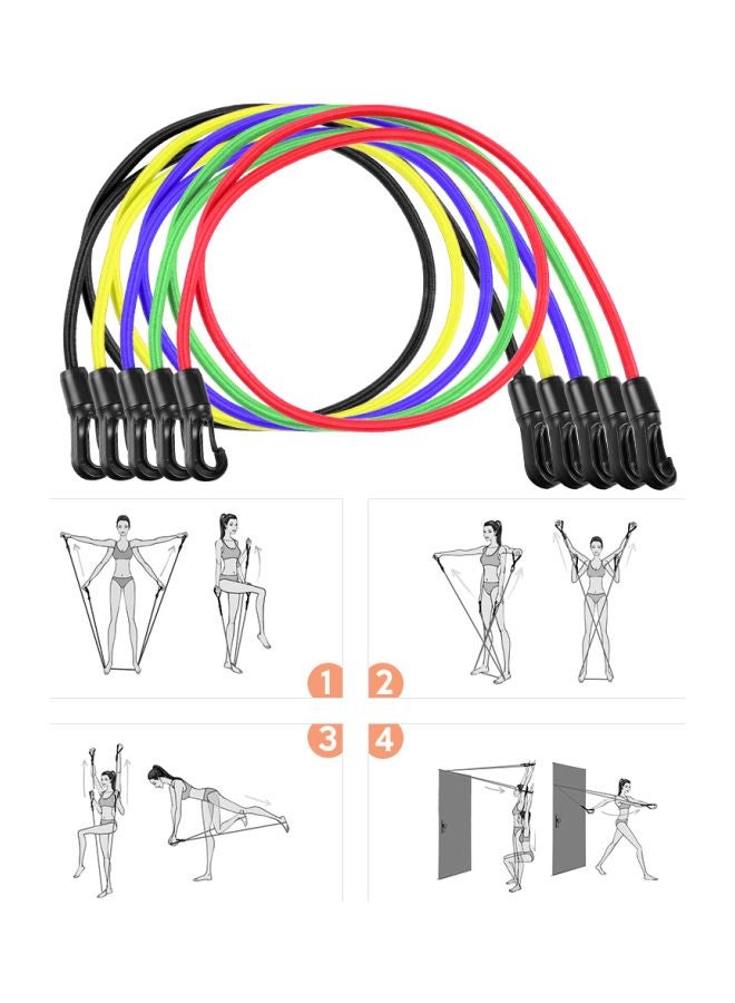 12-Piece Resistance Band Set