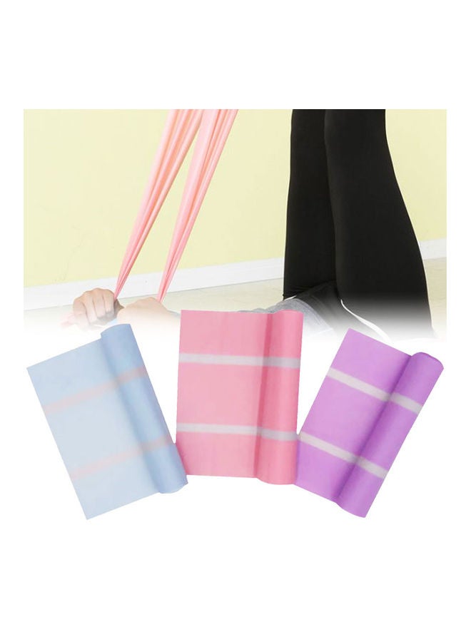 Yoga Tension Band Resistance Belt Stretch Pull Sheet Fitness Training Equipment 150x15x0.4cm