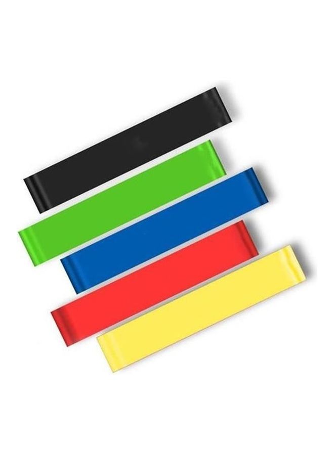 5-Piece Elastic Yoga Pilates Resistance Band Set